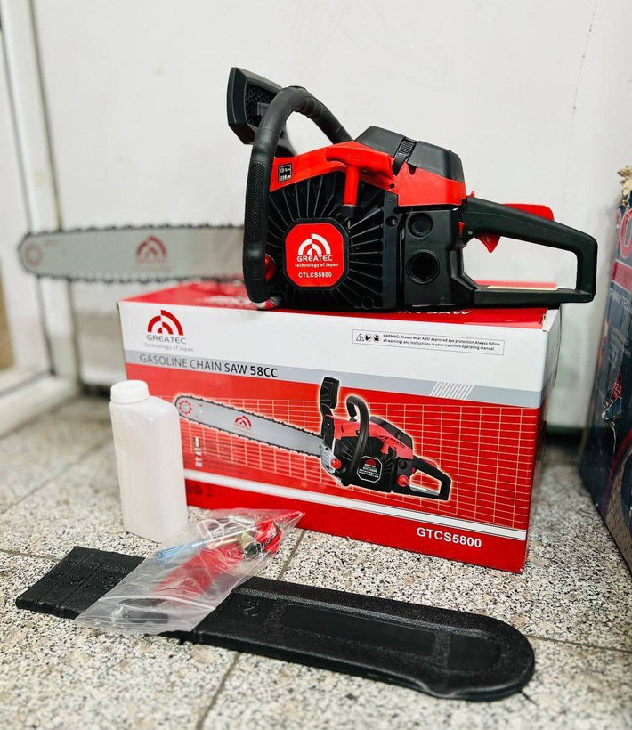 اره زنجیری بنزینی گریتک مدل GTCS5800