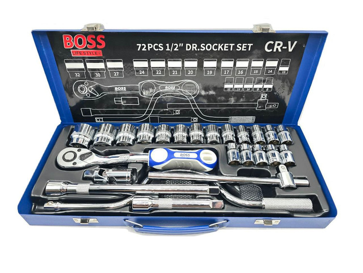 جعبه بکس ۲۴ عددی ۷۲ دندانه باس مدل BS-24pcsP