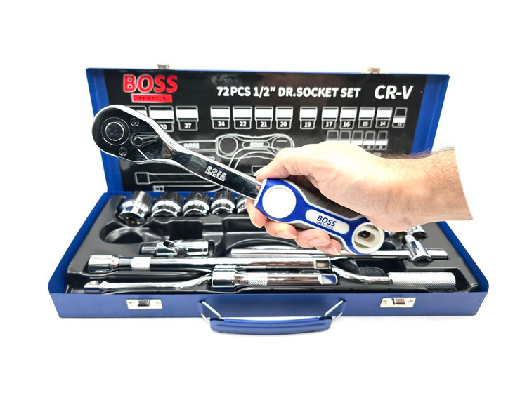 جعبه بکس ۲۴ عددی ۷۲ دندانه باس مدل BS-24pcsP