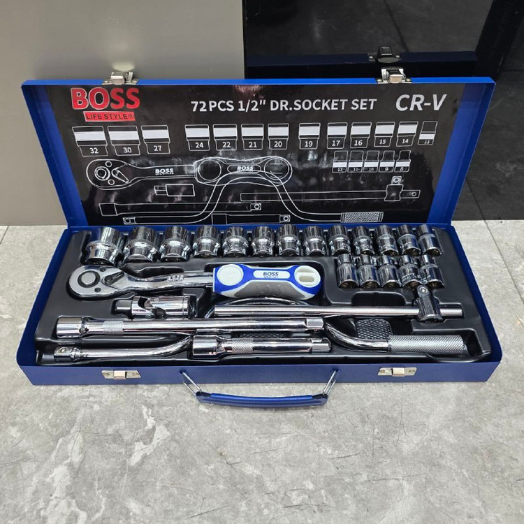 جعبه بکس ۲۴ عددی ۷۲ دندانه باس مدل BS-24pcsP