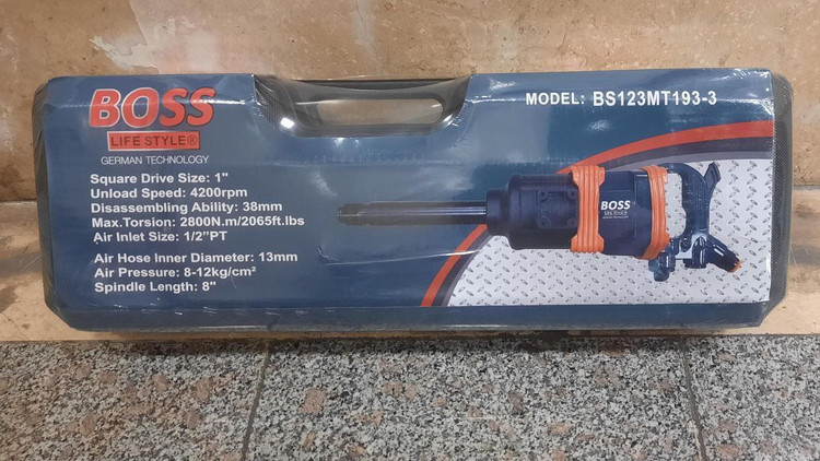 بکس بادی ۱ اینچ سوپر صنعتی شفت بلند باس مدل 123MT193_3