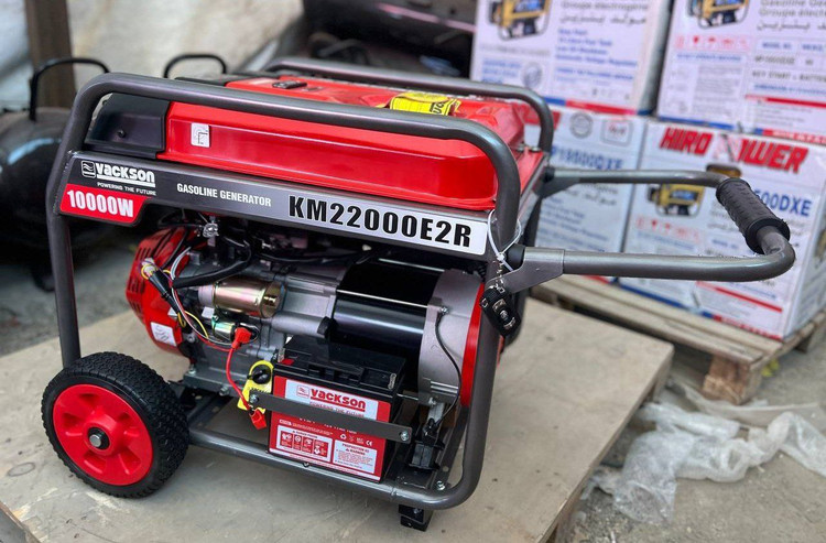 موتور برق بنزینی ۱۰/۵ کیلو وات واکسون مدل KM22000E2R
