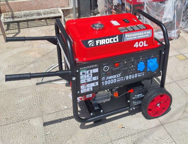موتور برق بنزینی ۱۰ کیلووات فیروچی مدل FSG12000E2-V-RC