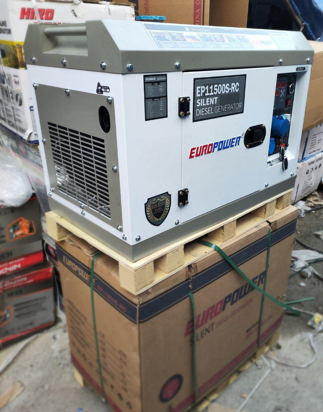 موتور برق سوپر سایلنت ۸ کیلووات یورو پاور مدل EP11500S-RC