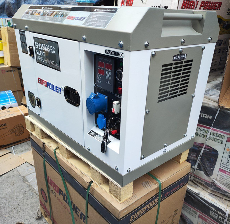 موتور برق سوپر سایلنت ۸ کیلووات یورو پاور مدل EP11500S-RC