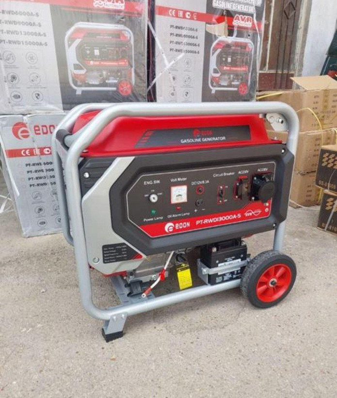 موتور برق بنزینی ۱۰ کیلووات ادون مدل RWD-13000A-S