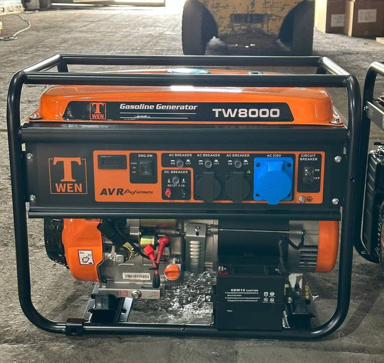 موتور برق بنزینی ۸ کیلووات تیوان مدل TW8000
