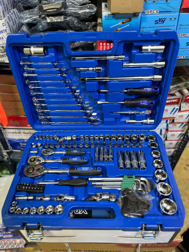 جعبه بکس 121 پارچه باس مدل Bs_121pcs