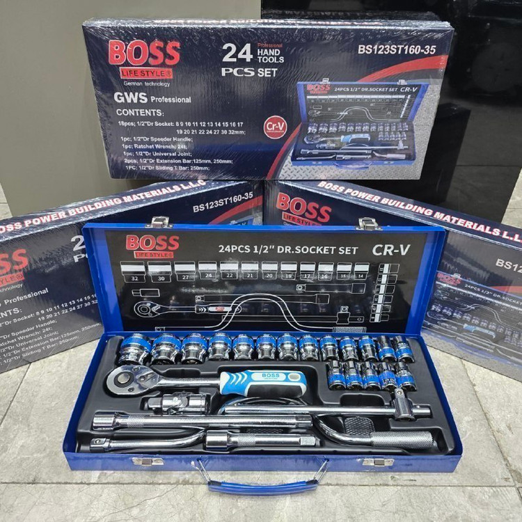 جعبه بکس ۲۴ عددی اصلی باس مدل BS-24pcs