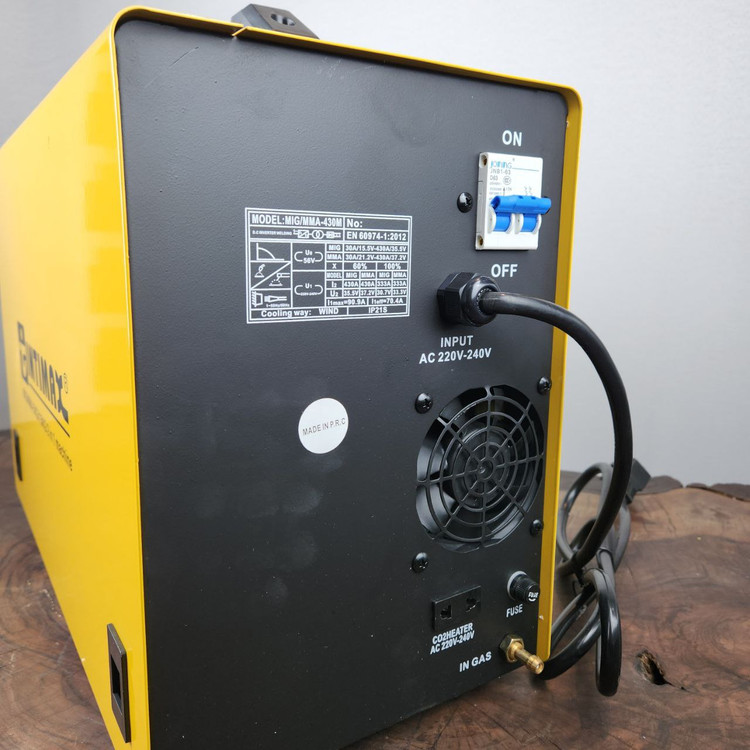 دستگاه جوشکاری Co2 و الکترود صنعتی اینتیمکس ۴٣٠ آمپر اینتیمکس مدل Mig/MMa-430