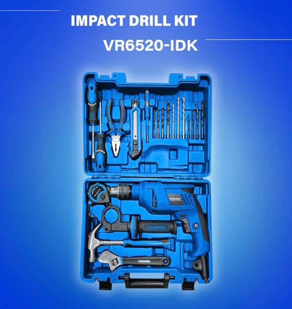 کیت ۲۰ پارچه همراه دریل برقی ویوارکس مدل VR6520-IDK