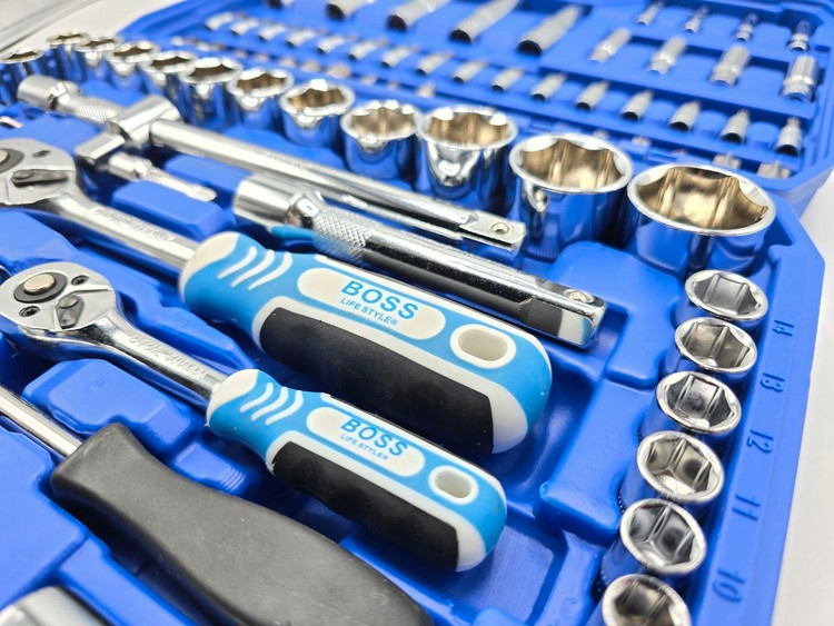 جعبه بکس ۱۰۸ عددی صنعتی باس مدل BS-108pcs