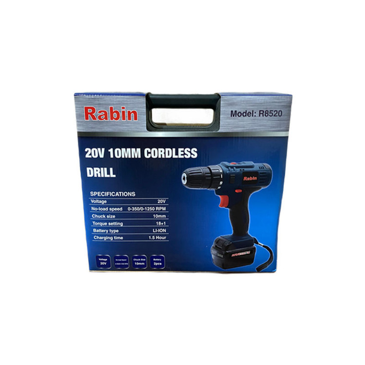 دریل شارژی ۲۰ ولت رابین مدل R8520