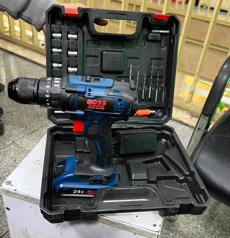 دریل شارژی باس مدل 24v