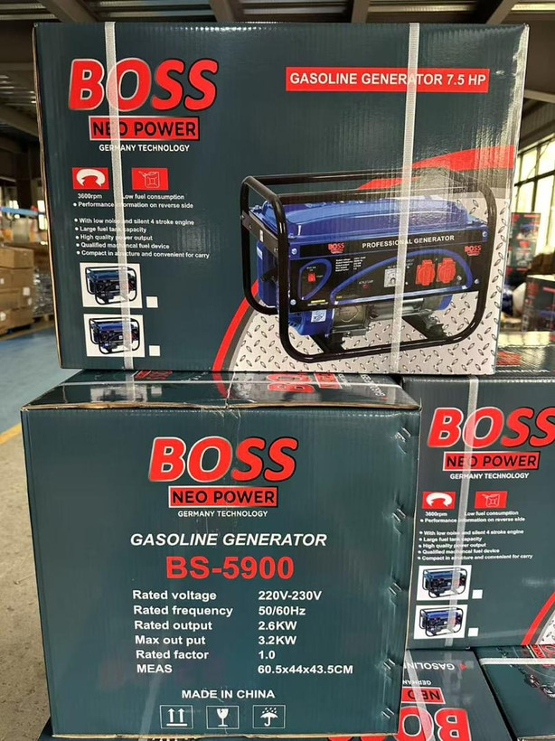 موتور برق بنزینی ۳/۲ کیلووات هندلی باس مدل BS-5900