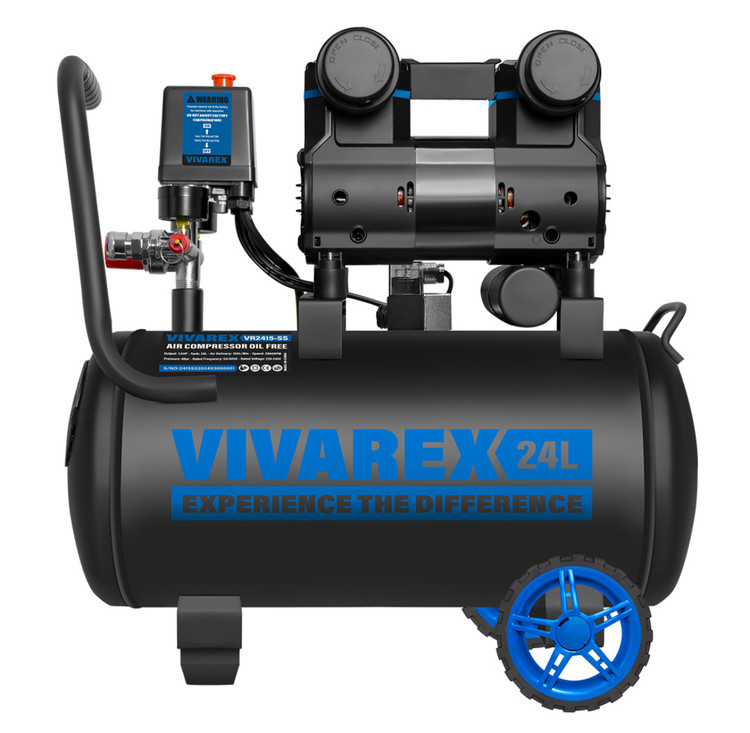 کمپرسور باد ۲۴ لیتری سایلنت ویوارکس مدل VR2415-SS