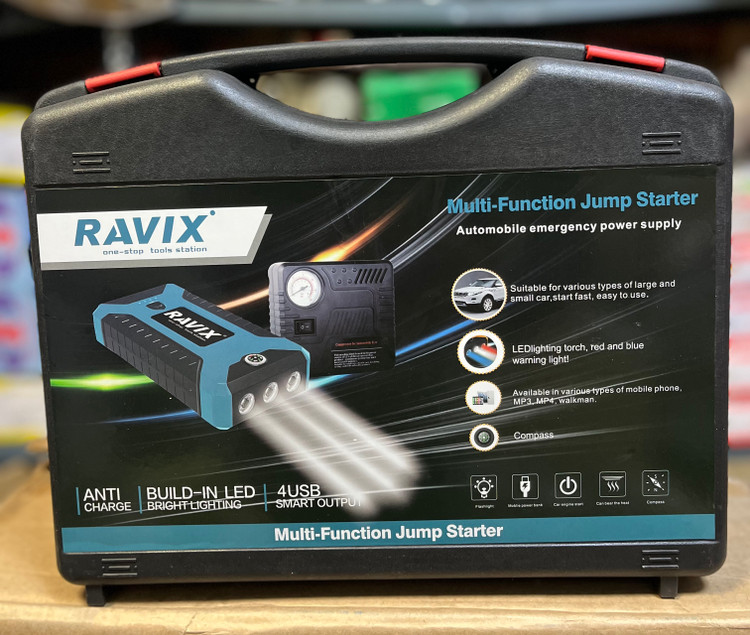 ست جامپ پاور و کمپرسور فندکی راویکس مدل RX-J29B