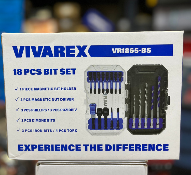 ست نوک پیچ گوشتی و مته ۱۸ عددی ویوارکس مدل VR1865-SD