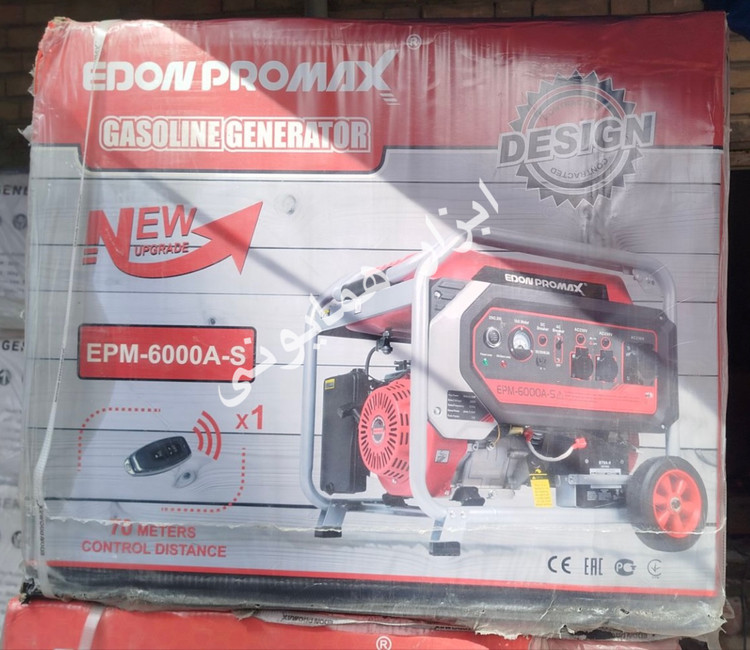 موتور برق بنزینی ۶ کیلووات ادون پرومکس مدل EPM-6000A-S