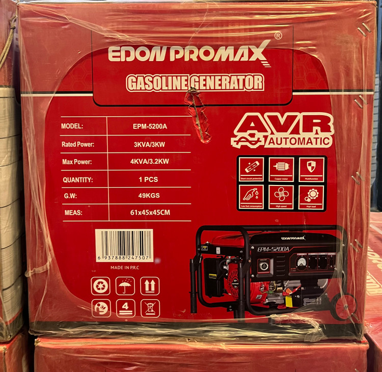 موتور برق بنزینی ۳/۵ کیووات ادون پرو مکس مدل EPM-5200A