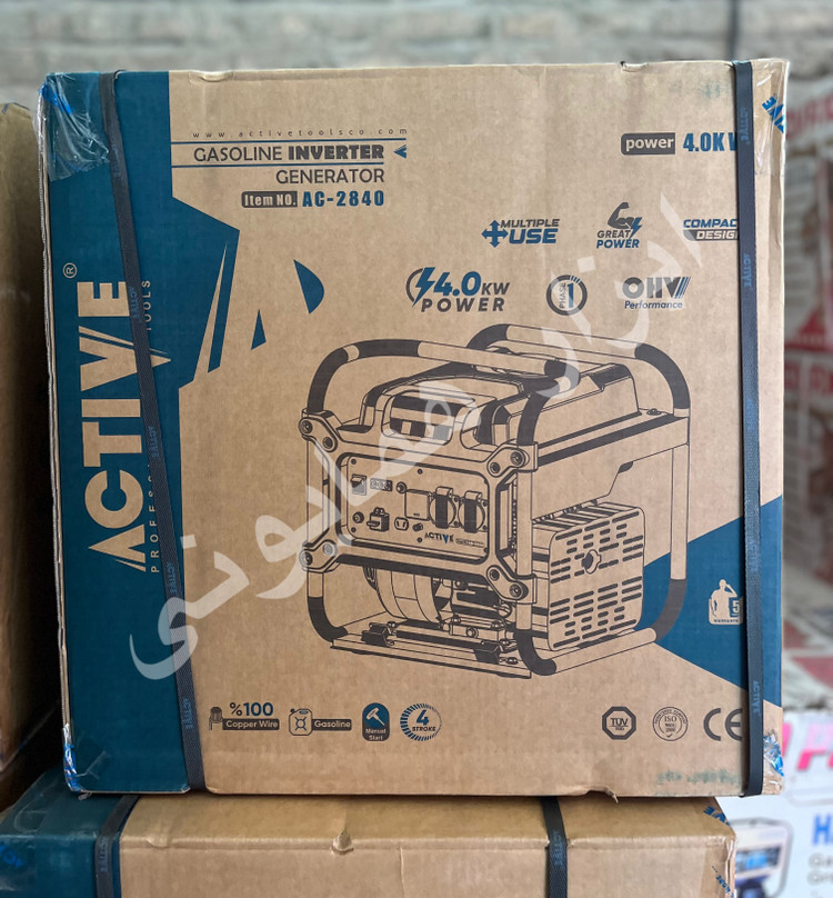 موتور برق بنزینی ۴ کیلووات اینورتر اکتیو تولز مدل AC-2840