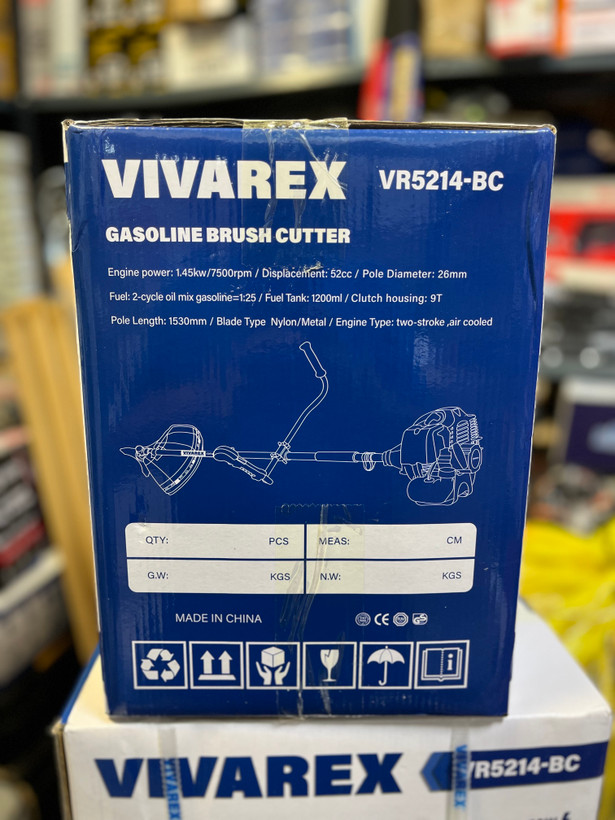 علف زن بنزینی دوشی ویوارکس مدل VR5214-BC