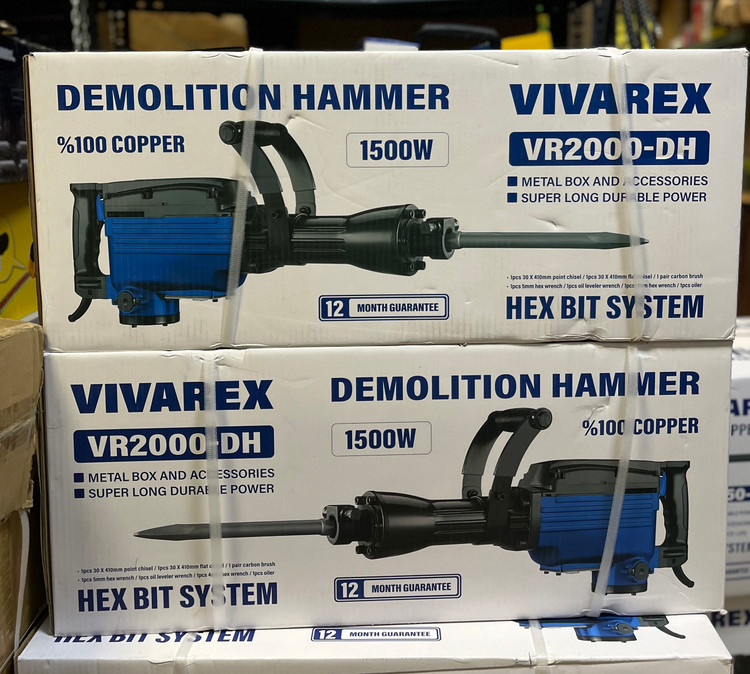 چکش تخریب ۱۵ کیلویی ویوارکس ویوارکس مدل VR2000-DH