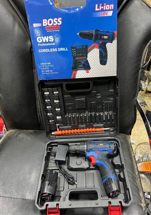 دریل پیچ گوشتی شارژی باس مدل GWS-18V