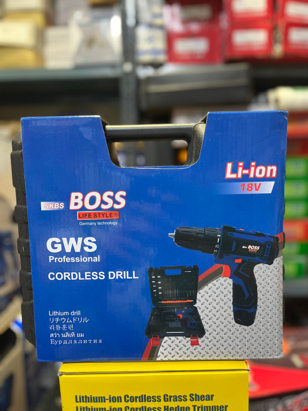 دریل پیچ گوشتی شارژی باس مدل GWS-18V
