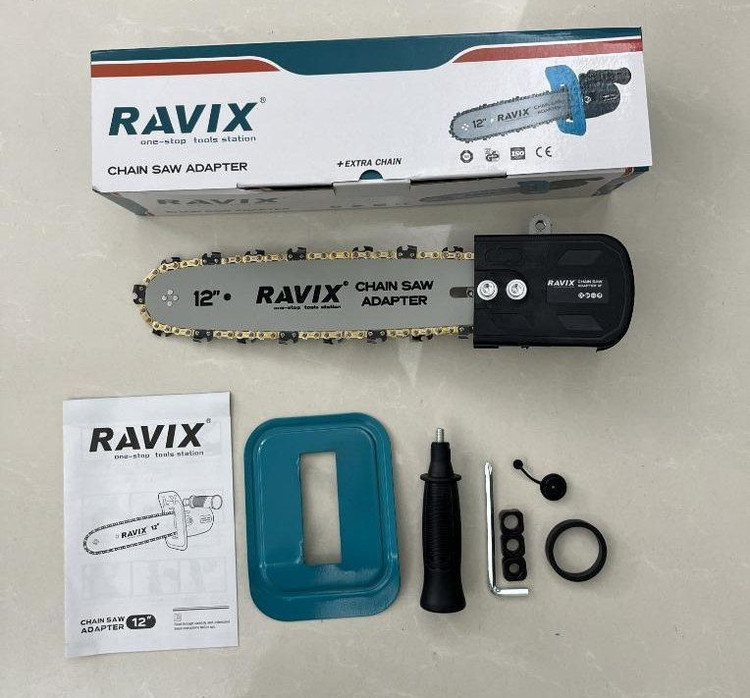 تبدیل مینی فرز به اره زنجیری اتومات راویکس مدل R12