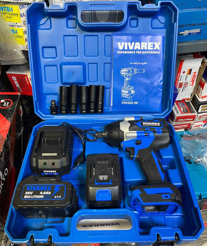 بکس شارژی ۵۰۰ نیوتن براشلس ویوارکس مدل VR2450-IW