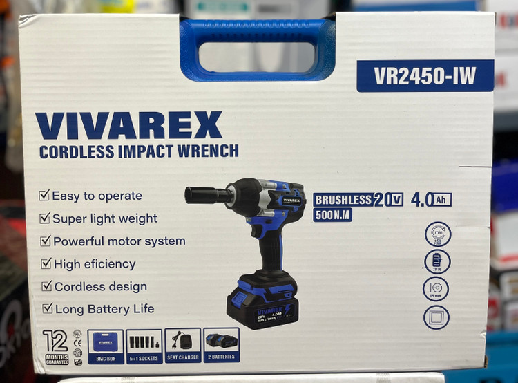 بکس شارژی ۵۰۰ نیوتن براشلس ویوارکس مدل VR2450-IW