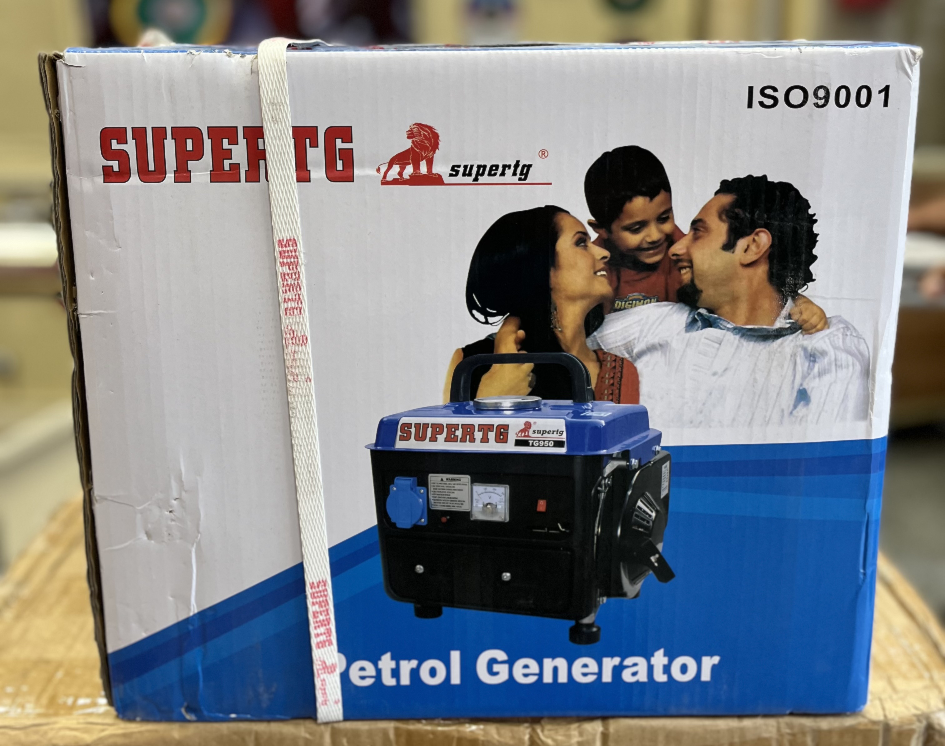 موتور برق بنزینی 800 وات سوپر تایگر مدل TG950DC