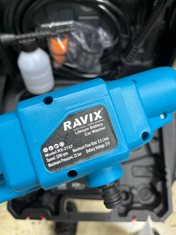 کارواش شارژی راویکس مدل RX-8100