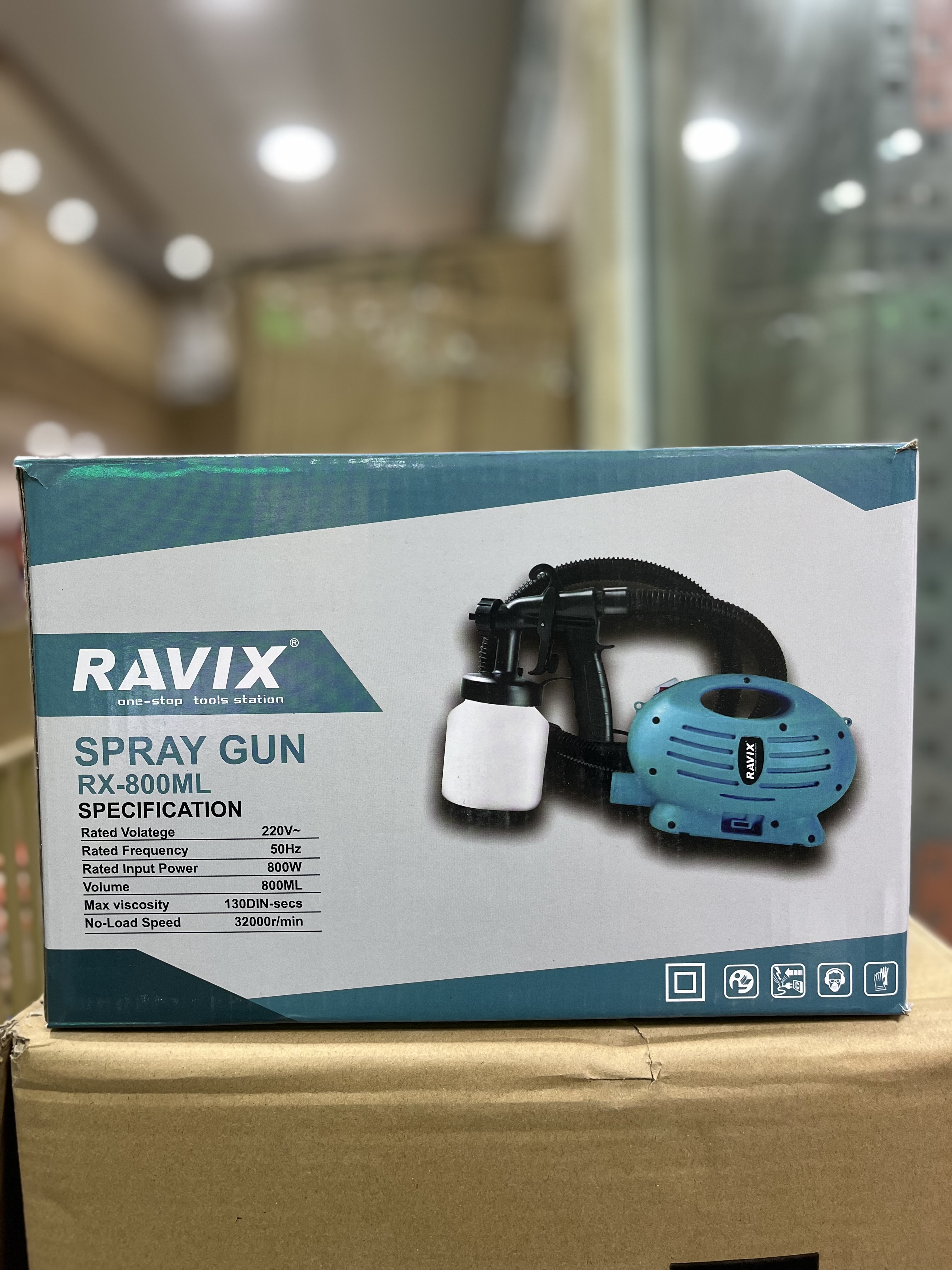 پیستوله خرطومی برقی راویکس مدل RX-800ML