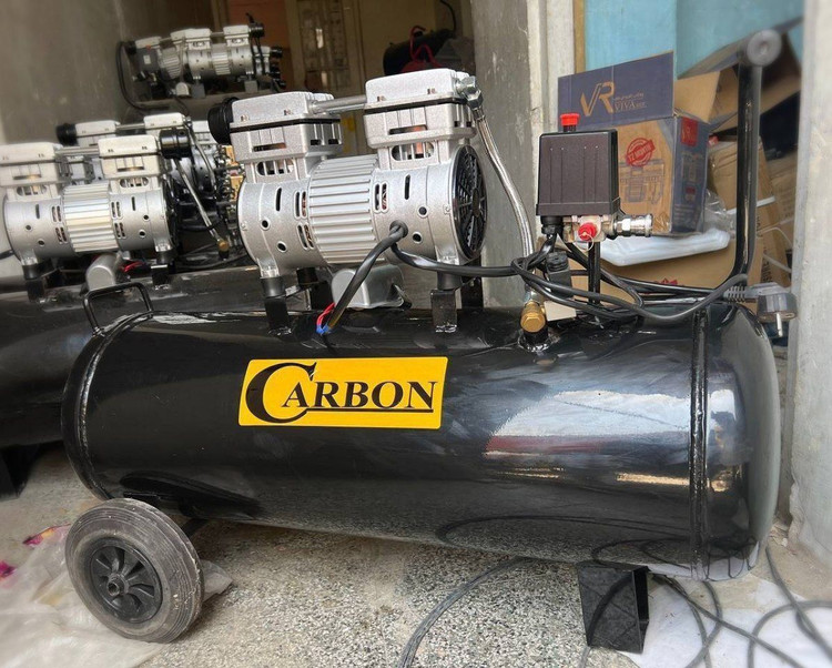 کمپرسور باد ۱۰۰ لیتری سایلنت کربن مدل 100L