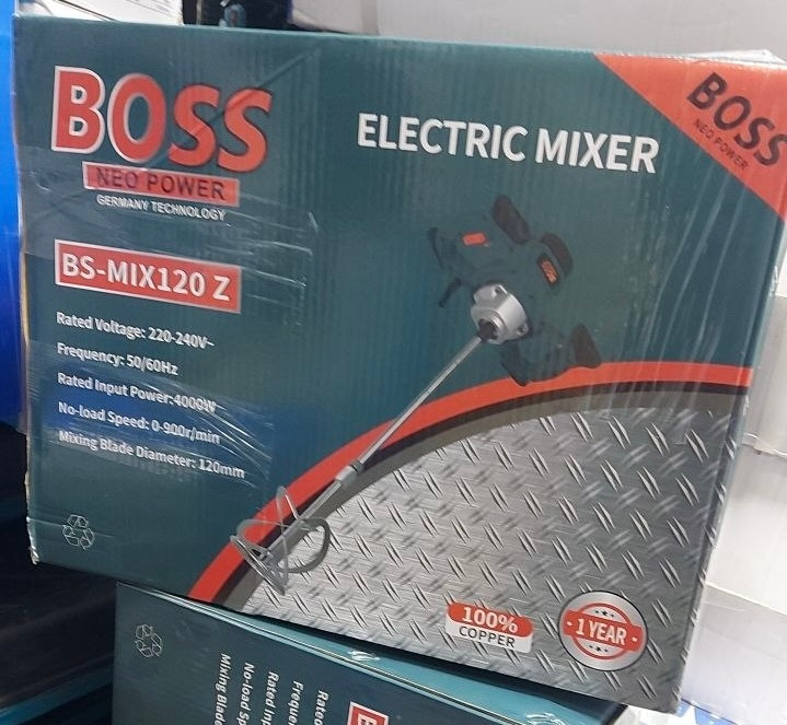 همزن صنعتی ( میکسر ) ۴۰۰۰ وات باس مدل BS-MIX120 Z