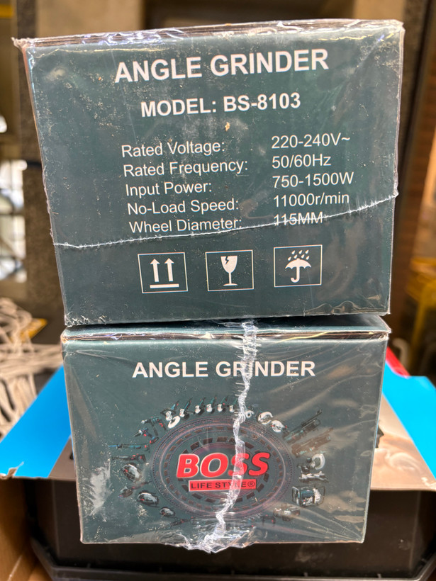 مینی فرز دسته بلند دیمردار باس مدل BS-8103